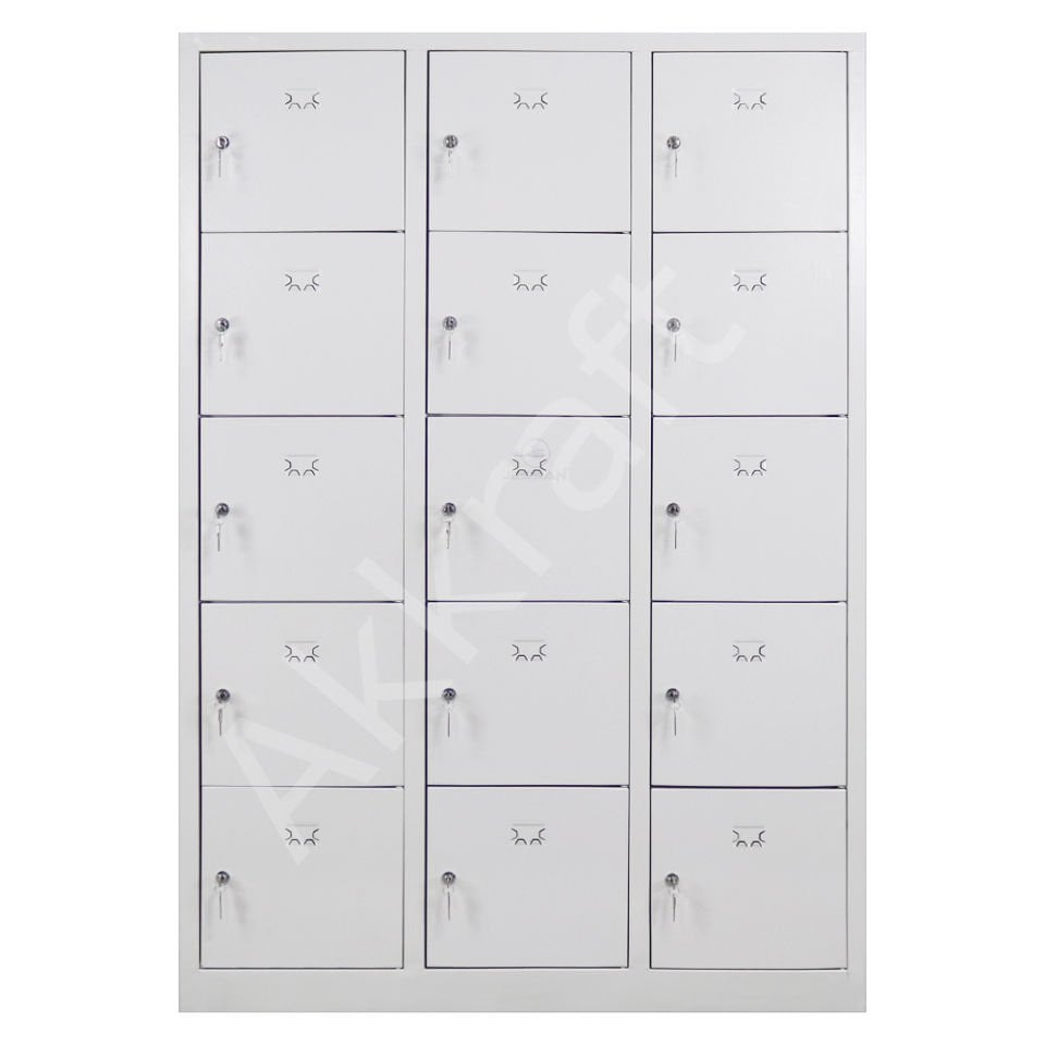 Akkraft 15 Gözlü Öğretmen Dolabı_EN İYİ FİYAT_12 AY TAKSİT