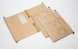 Tek Ayraçlı Askılı Özlük Dosyası Ak.101