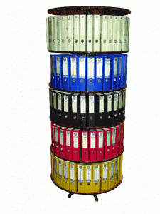 Akkraft 5 Katlı Döner Klasör Dolabı 70 cm