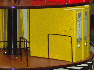 Akkraft 5 Katlı Döner Klasör Dolabı 70 cm