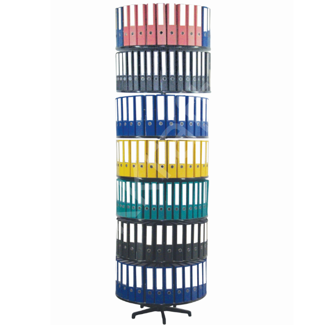 Akkraft 7 Katlı Döner Klasör Dolabı 85 cm