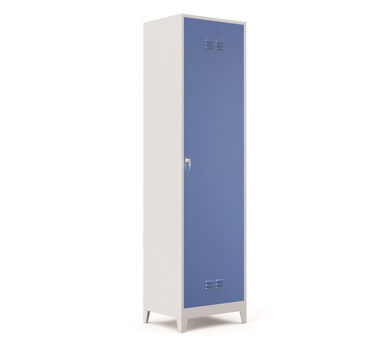 Tekli Soyunma Dolabı 40 x 41 x 185h  GRİ (7035)
