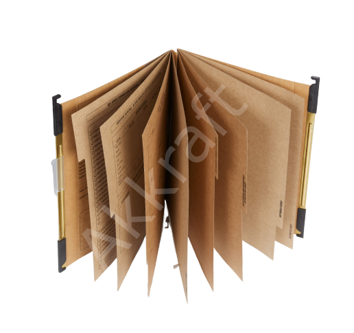 Sekiz Ayraçlı Askılı Özlük Dosyası/Sürgülü Ak.108S