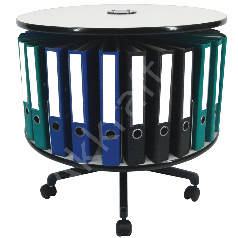 Tek Katlı Döner Klasör Dolabı  70 cm