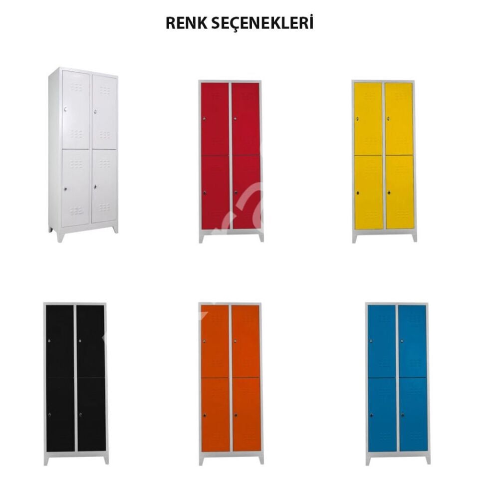 3 lü Eko Soyunma Dolabı